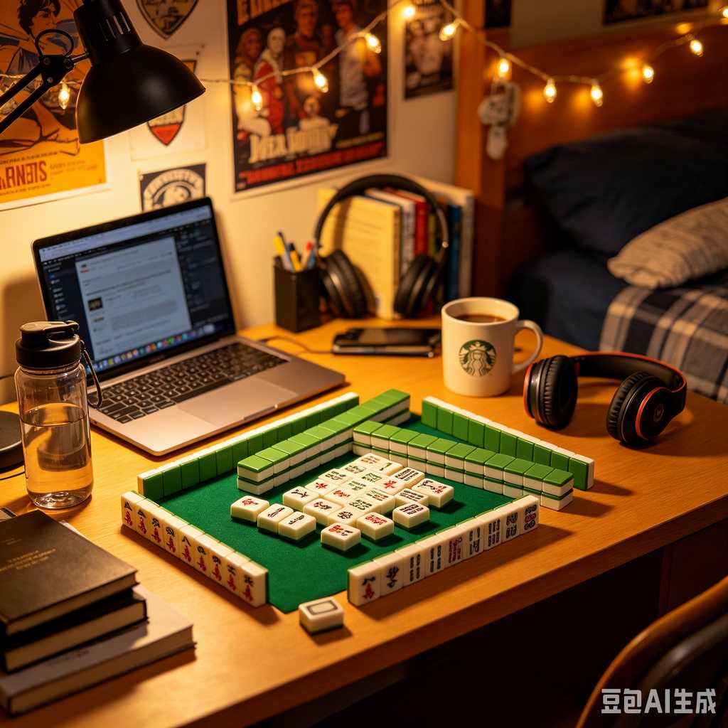 uniform color mahjong set print