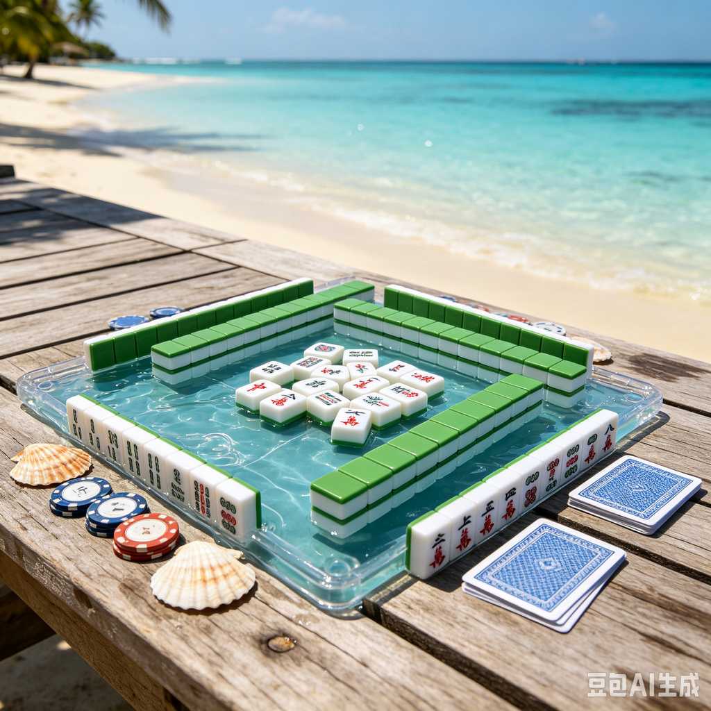 camping leisure mahjong set